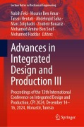 Cover-Bild zum Titel 'Advances in Integrated Design and Production III' von ''
