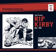 Cover-Bild zum Titel 'Rip Kirby: Die kompletten Comicstrips / Band 15 1964 - 1966' von 'John Prentice'