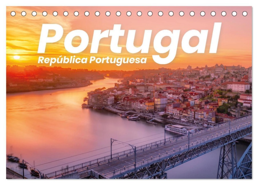 Portugal - wundervolle Natur (Tischkalender 2026 DIN A5 quer), CALVENDO Monatskalender - Benjamin Lederer
