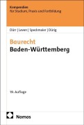 Cover-Bild zum Titel 'Baurecht Baden-Württemberg' von 'Hansjochen Dürr, Sabine Speckmaier, Dagmar Leven, Julia Dürig'