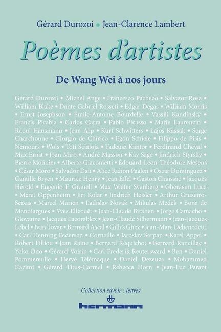 Poèmes d'artistes - Gérard Durozoi, Jean-Clarence Lambert