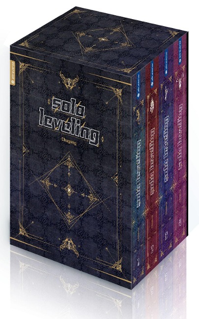 Solo Leveling Roman 01 - 04 mit Box - Chugong