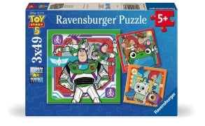 Cover-Bild zum Titel 'Kinderpuzzle 3x49 Teile - Disney / Pixar Toy Story - Toy Story 5' von ''