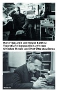 Cover-Bild zum Titel 'Walter Benjamin und Roland Barthes' von ''