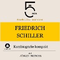 Cover-Bild zum Titel 'Friedrich Schiller: Kurzbiografie kompakt' von 'Jürgen Fritsche, Minuten, Minuten Biografien'