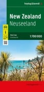 Cover-Bild zum Titel 'Neuseeland, Straßenkarte 1:700.000, freytag & berndt' von ''