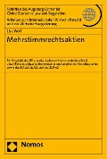 Mehrstimmrechtsaktien - Lisa Wolf