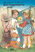 Cover-Bild zum Titel 'Beim Puppendoktor' von 'Walter Krumbach, Ingeborg Meyer-Rey'