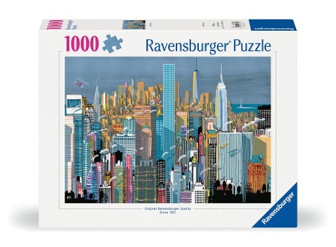Erwachsenenpuzzle 1000 Teile - Ich bin New York -