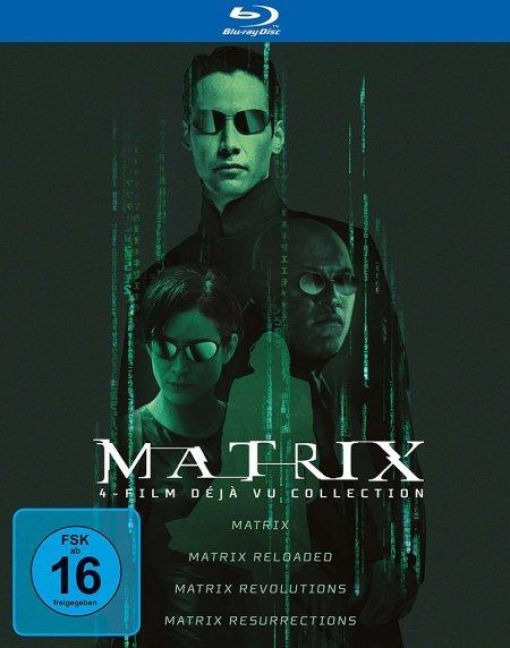 Matrix 4-Film Déjà Vu Collection - BR - Andy Wachowski, Larry Wachowski, David Mitchell, Lilly Wachowski, Lana Wachowski