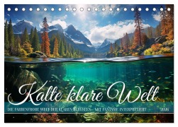 Cover-Bild zum Titel 'Kalte klare Welt (Tischkalender 2026 DIN A5 quer), CALVENDO Monatskalender' von 'Kerstin Waurick'