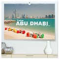 Emirat Abu Dhabi (hochwertiger Premium Wandkalender 2025 DIN A2 quer), Kunstdruck in Hochglanz - Peter Schickert