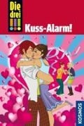 Cover-Bild zum Titel 'Die drei !!! Kuss-Alarm (Ausrufezeichen)' von 'Henriette Wich'