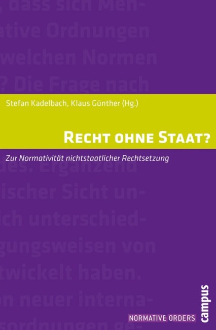 Recht ohne Staat? - 