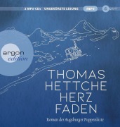 Cover-Bild zum Titel 'Herzfaden. Roman der Augsburger Puppenkiste' von 'Thomas Hettche'