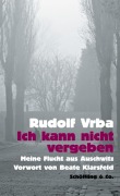 Cover-Bild zum Titel 'Ich kann nicht vergeben' von 'Rudolf Vrba'