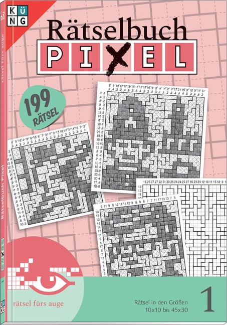Pixel Rätselbuch 1 - Conceptis Puzzles