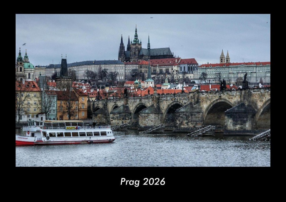 Prag 2026 Fotokalender DIN A3 - Tobias Becker