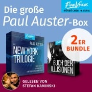 Cover-Bild zum Titel 'Die große Paul Auster-Box' von 'Paul Auster'