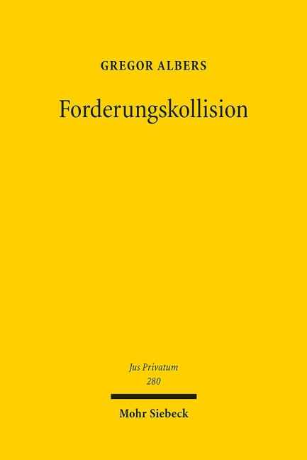 Forderungskollision - Gregor Albers