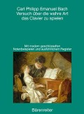 Cover-Bild zum Titel 'Versuch über die wahre Art das Clavier zu spielen' von 'Carl Philipp Emanuel Bach'
