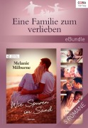 Cover-Bild zum Titel 'Eine Familie zum Verlieben' von 'Marion Lennox, Lilian Darcy, Sue Mackay, Josie Metcalfe, Melanie Milburne'