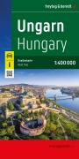 Cover-Bild zum Titel 'freytag & berndt Straßenkarte Ungarn 1:400.000' von ''