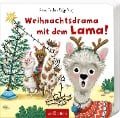Cover-Bild zum Titel 'Weihnachtsdrama mit dem Lama' von 'Anna Taube'
