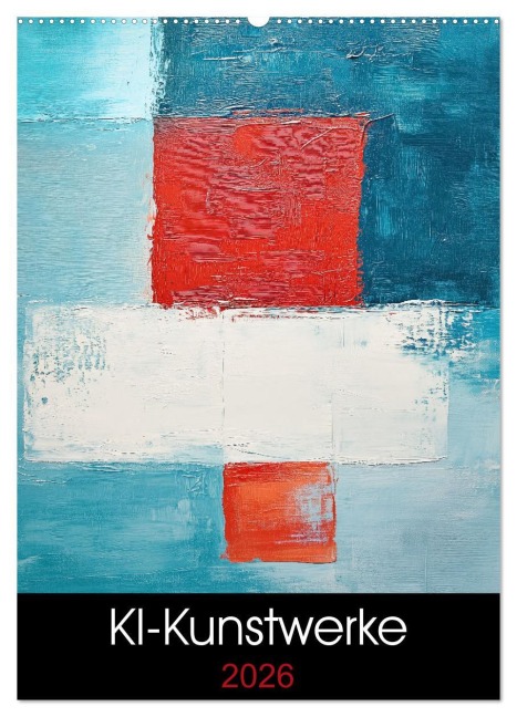 KI-Kunstwerke (Wandkalender 2026 DIN A2 hoch), CALVENDO Monatskalender - Martin Rettenberger