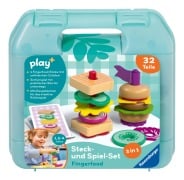 Cover-Bild zum Titel 'Play+ Steck- und Spiel-Set: Fingerfood - ab 1,5 Jahre' von ''