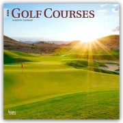 Cover-Bild zum Titel 'Golf Courses - Golfplätze 2026 - 16-Monatskalender' von 'Browntrout Publishers'