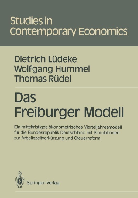 Das Freiburger Modell - Dietrich Lüdeke, Thomas Rüdel, Wolfgang Hummel