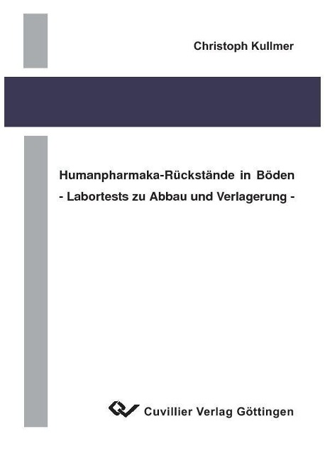 Humanpharmaka-Rückstände in Böden - 