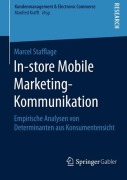 Cover-Bild zum Titel 'In-store Mobile Marketing-Kommunikation' von 'Marcel Stafflage'