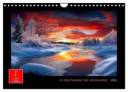 Cover-Bild zum Titel 'Im Wechselspiel der Jahreszeiten (Wandkalender 2026 DIN A4 quer), CALVENDO Monatskalender' von 'Peter Roder'