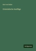 Cover-Bild zum Titel 'Orientalische Ausflüge' von 'Karl von Haller'