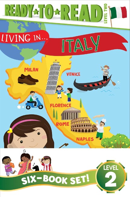 Living in . . . Ready-To-Read Value Pack: Living in . . . Italy; Living in . . . Brazil; Living in . . . Mexico; Living in . . . China; Living in . . - Chloe Perkins