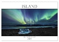 Island -Eine Reise durch Island- (Wandkalender 2025 DIN A2 quer), CALVENDO Monatskalender - Peter Spellerberg