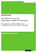 Cover-Bild zum Titel 'Zur Phänomenologie der strömungsmechanischen Wirbelspule' von 'Michael Dienst'