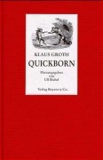 Cover-Bild zum Titel 'Quickborn' von 'Klaus Groth'