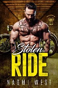 Cover-Bild zum Titel 'Stolen Ride (Sons of Wolves MC, #1)' von 'Naomi West'