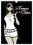 Cover-Bild zum Titel 'Les femmes de Gilles 2 by Gilles Vranckx - 12 Frauen-Illustrationen von dem Belgischen Künstler Gilles Vranckx (Wandkalender 2026 DIN A4 hoch), CALVENDO Monatskalender' von 'Gilles Vranckx'