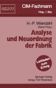 Cover-Bild zum Titel 'Analyse und Neuordnung der Fabrik' von ''