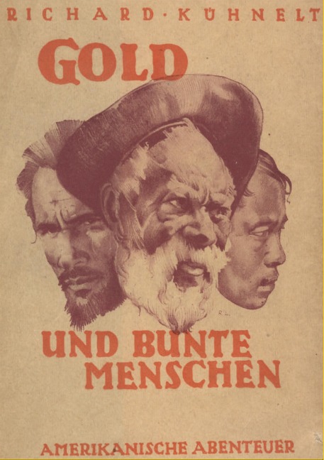 Gold und bunte Menschen - Richard Kühnelt