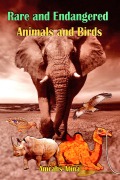Cover-Bild zum Titel 'Rare and Endangered Animals and Birds' von 'Amrahs Atina'