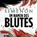 Cover-Bild zum Titel 'Im Namen des Blutes' von 'Pierre Simenon'