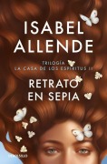Cover-Bild zum Titel 'Retrato en sepia' von 'Isabel Allende'
