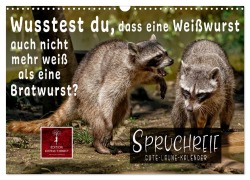 Spruchreif - Gute-Laune-Kalender (Wandkalender 2026 DIN A3 quer), CALVENDO Monatskalender - Peter Roder