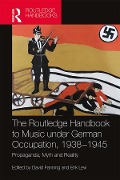 Cover-Bild zum Titel 'The Routledge Handbook to Music under German Occupation, 1938-1945' von ''