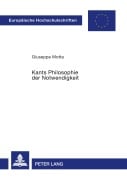 Cover-Bild zum Titel 'Kants Philosophie der Notwendigkeit' von 'Giuseppe Motta'